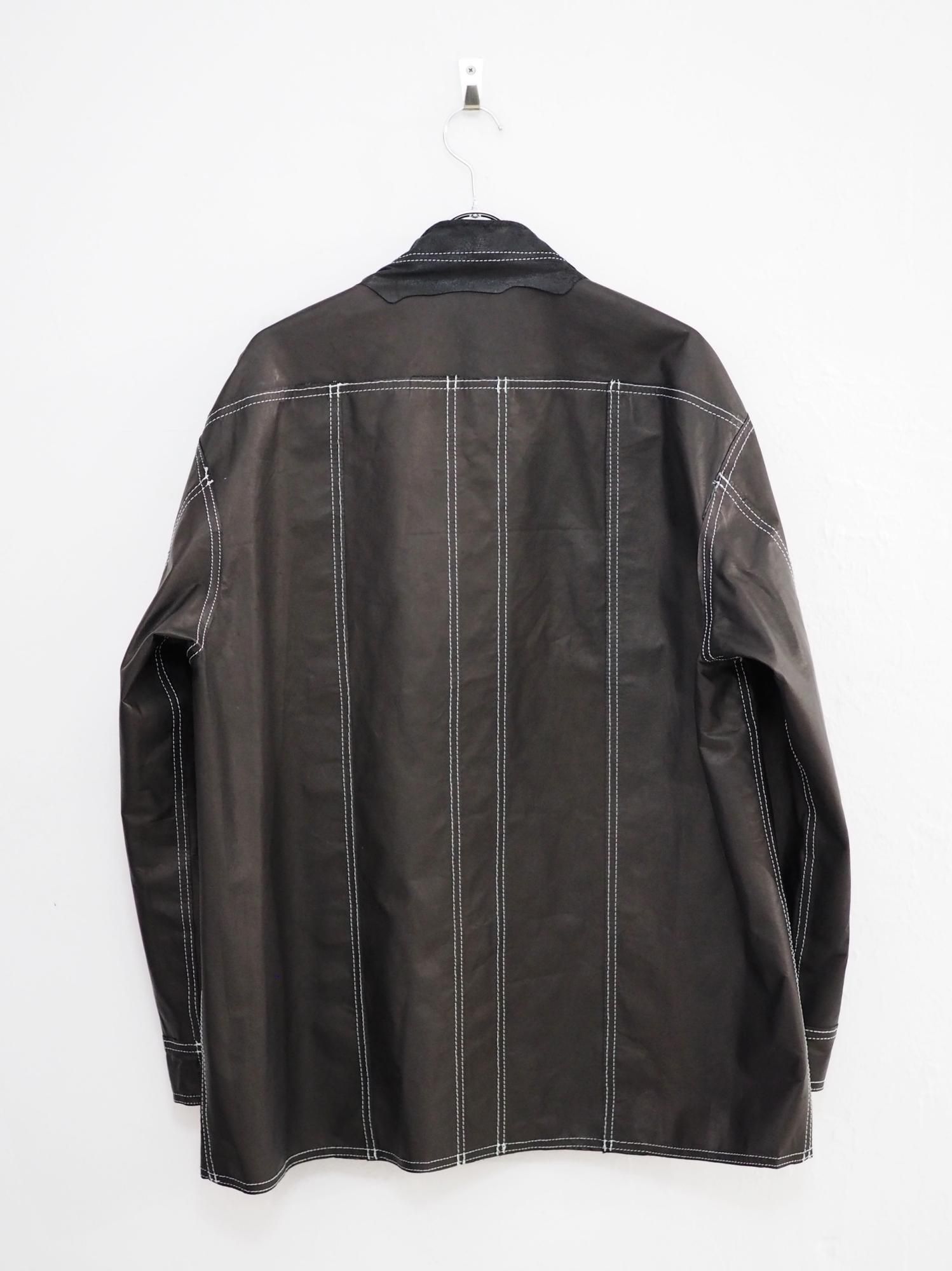 Midorikawa  REVERSIBLE LEATHER SHIRT