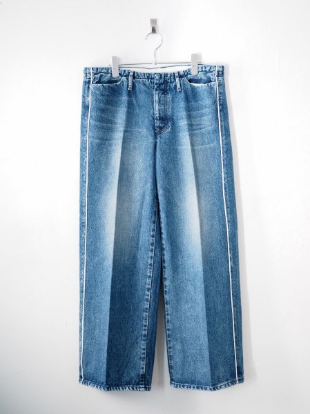 <img class='new_mark_img1' src='https://img.shop-pro.jp/img/new/icons14.gif' style='border:none;display:inline;margin:0px;padding:0px;width:auto;' />[TANAKA] THE SELVEDGE JEAN TROUSERS -VINTAGE BLUE-
