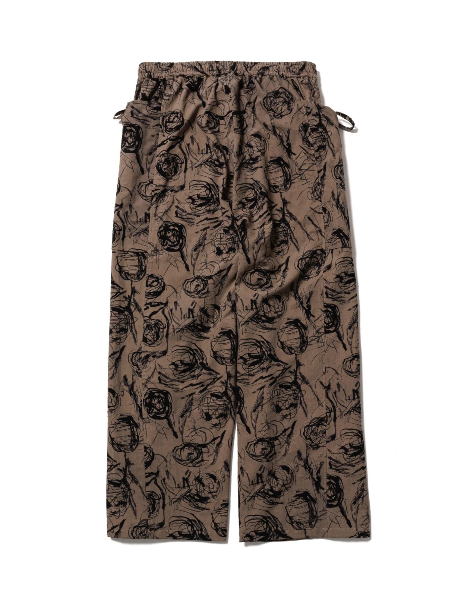 パンツ FLOWER WAFFLE pants FLOWER HOLE SWEAT PANTS(44 GREY): MASU: MENS｜ STUDIOUS