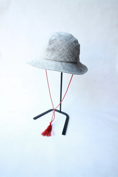 [NINE TAILOR]  GILLY HAT -GRAY-