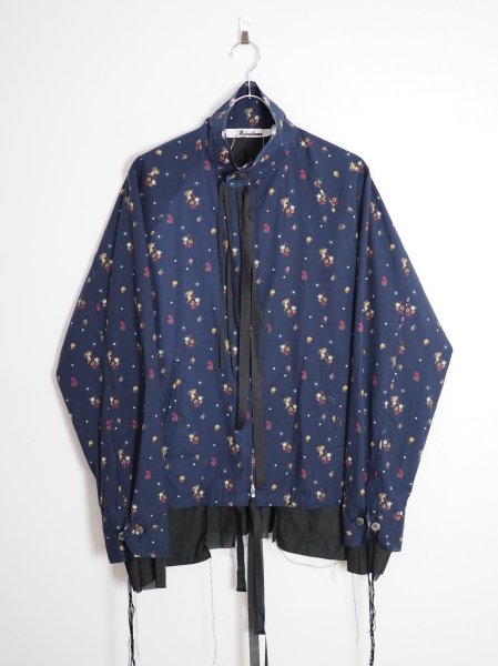 [MIDORIKAWA] SHIRT BLOUSON -NAVY ANGEL-