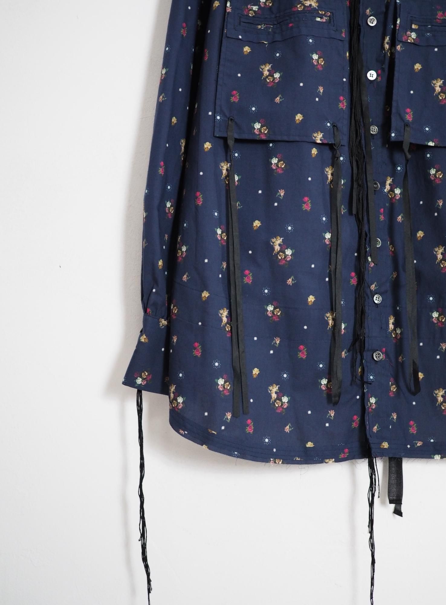 MIDORIKAWA 23SS FLOWER ANGEL SHORT SHIRT