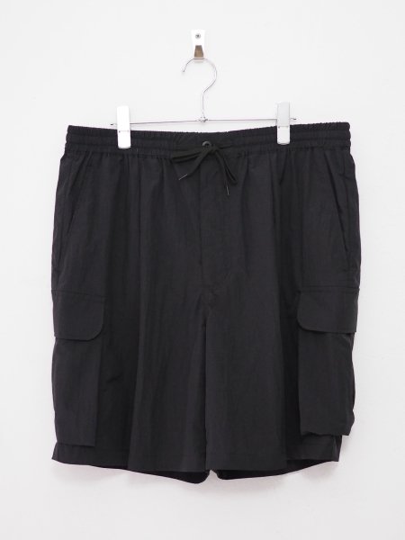 [IS-NESS MUSIC] LIGHTWEIGHT SHORTS -BLACK-