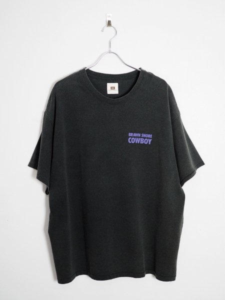 [BRAWN] SHORE COWBOY TEE -BLACK-