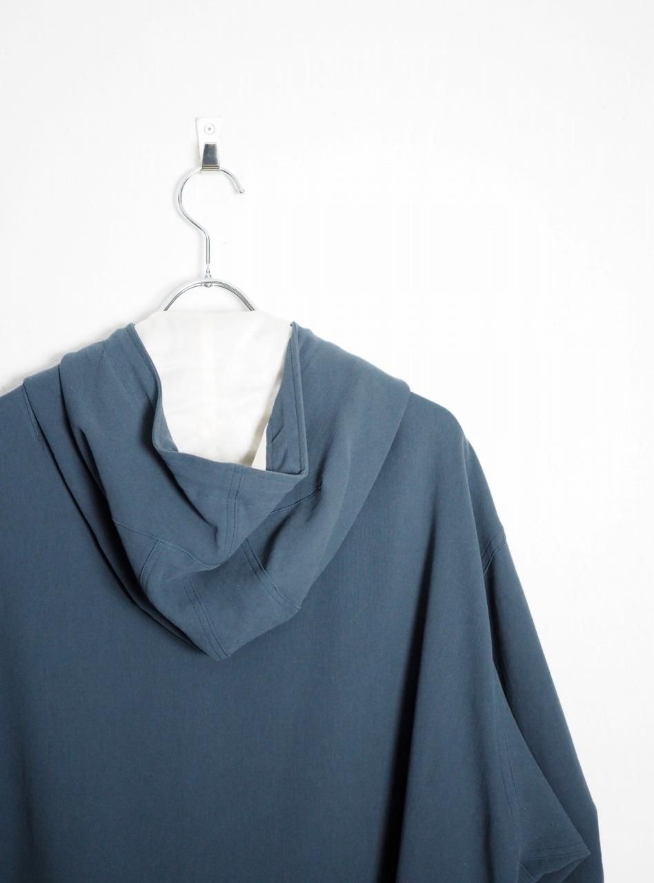 ぬ*様 URU 23aw short mods coat URU] HARD TWIST COTTON SHORT MODS COAT -D.NAVY-