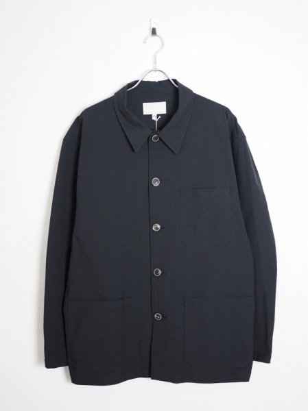 [YOKOSAKAMOTO] SUIT WORK JACKET -RE BLACK-