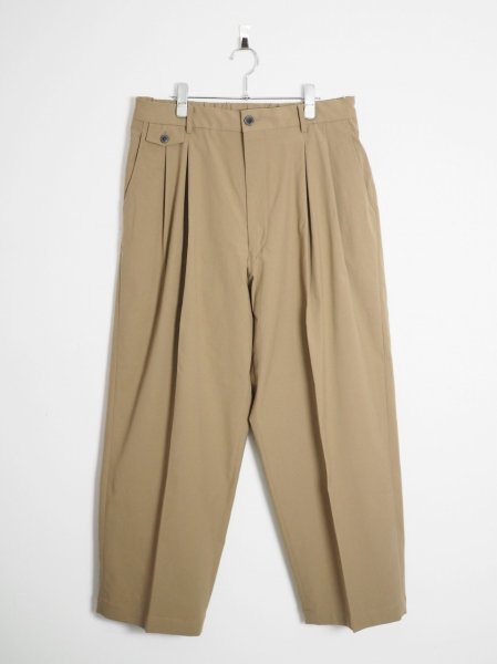 <img class='new_mark_img1' src='https://img.shop-pro.jp/img/new/icons14.gif' style='border:none;display:inline;margin:0px;padding:0px;width:auto;' />[YOKOSAKAMOTO] SUIT BAGGY TROUSERS -RE BEIGE-