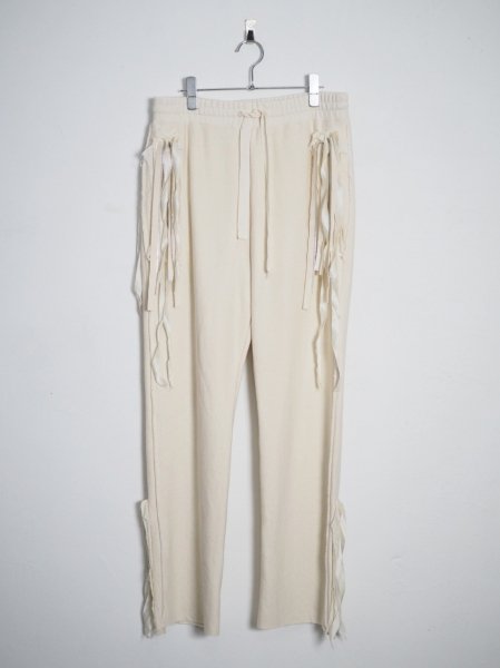 [MIDORIKAWA] SWEAT PANTS -IVORY-