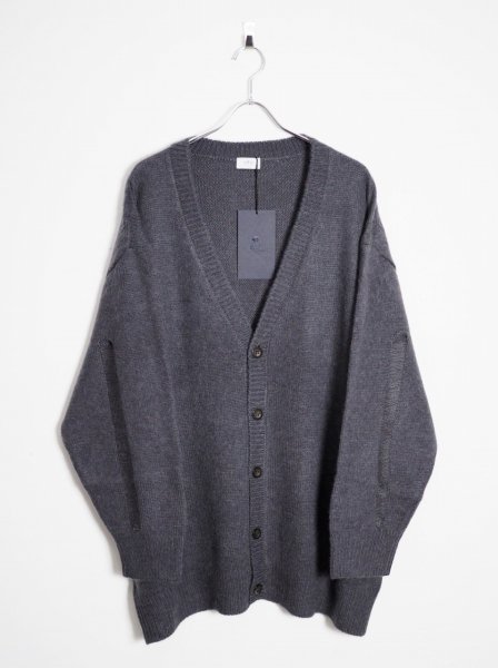 <img class='new_mark_img1' src='https://img.shop-pro.jp/img/new/icons14.gif' style='border:none;display:inline;margin:0px;padding:0px;width:auto;' />[URU] KNIT CARDIGAN -CHARCOAL-