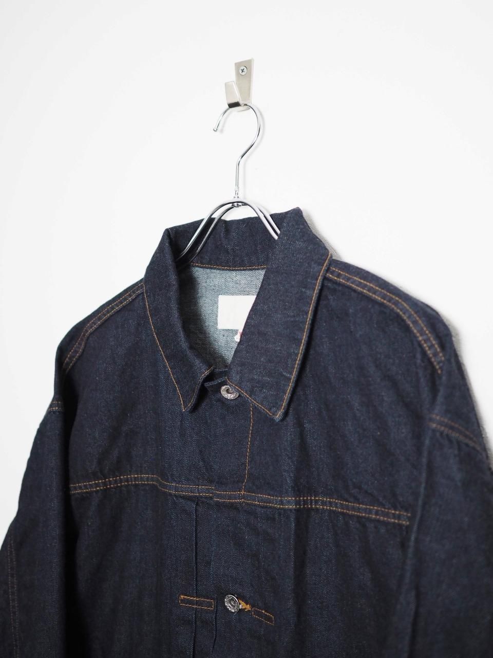 ジャケット・アウター yokosakamoto denim jacket Yoko Sakamoto Unisex Denim Jacket, Used Fade Indigo – Glasswing