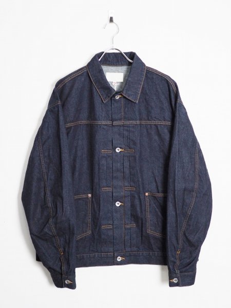 [YOKOSAKAMOTO] DENIM JACKET -INDIGO-