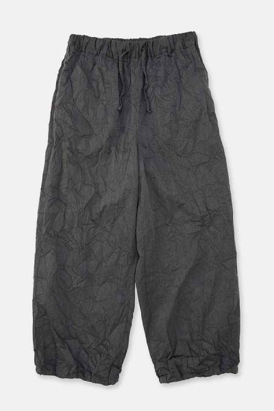<img class='new_mark_img1' src='https://img.shop-pro.jp/img/new/icons14.gif' style='border:none;display:inline;margin:0px;padding:0px;width:auto;' />[DIGAWEL] WIDE LOUNGE PANTS (CREASE FINISH) -GRAY-