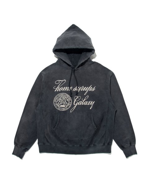 <img class='new_mark_img1' src='https://img.shop-pro.jp/img/new/icons14.gif' style='border:none;display:inline;margin:0px;padding:0px;width:auto;' />[BOWWOW] GALAXY SYRUP HOODIE -BLACK AGEING-