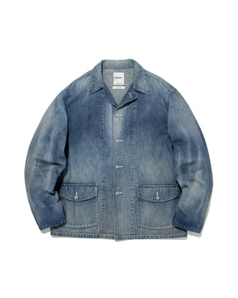 <img class='new_mark_img1' src='https://img.shop-pro.jp/img/new/icons14.gif' style='border:none;display:inline;margin:0px;padding:0px;width:auto;' />[BOWWOW] US ARMY M40 DENIM JACKET -INDIGO AGEING-