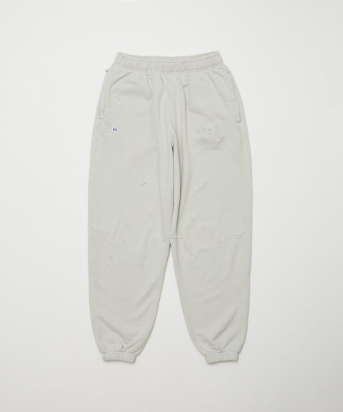 <img class='new_mark_img1' src='https://img.shop-pro.jp/img/new/icons14.gif' style='border:none;display:inline;margin:0px;padding:0px;width:auto;' />[BAL] / RUSSELL ATHLETIC HIGH COTTON DISTRESSED SWEATPANT -BONE-