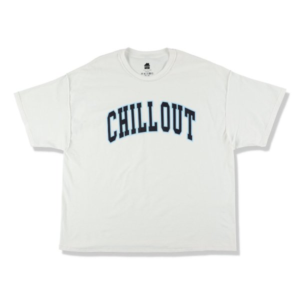 <img class='new_mark_img1' src='https://img.shop-pro.jp/img/new/icons14.gif' style='border:none;display:inline;margin:0px;padding:0px;width:auto;' />[IS-NESS MUSIC] CHILL OUT T-SHIRT -WHITE-