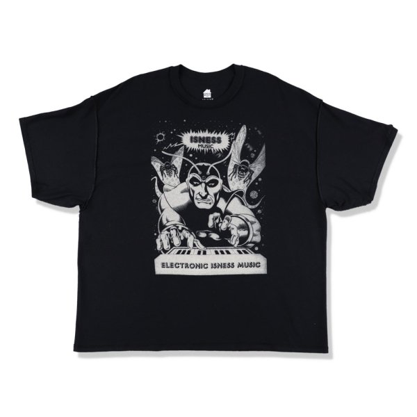 <img class='new_mark_img1' src='https://img.shop-pro.jp/img/new/icons14.gif' style='border:none;display:inline;margin:0px;padding:0px;width:auto;' />[IS-NESS MUSIC] ELECTRONIC T-SHIRT -BLACK-