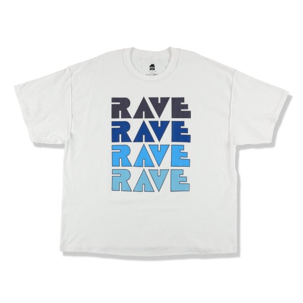 <img class='new_mark_img1' src='https://img.shop-pro.jp/img/new/icons14.gif' style='border:none;display:inline;margin:0px;padding:0px;width:auto;' />[IS-NESS MUSIC] RAVE T-SHIRT -WHITE-