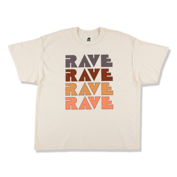 <img class='new_mark_img1' src='https://img.shop-pro.jp/img/new/icons14.gif' style='border:none;display:inline;margin:0px;padding:0px;width:auto;' />[IS-NESS MUSIC] RAVE T-SHIRT -NATURAL-
