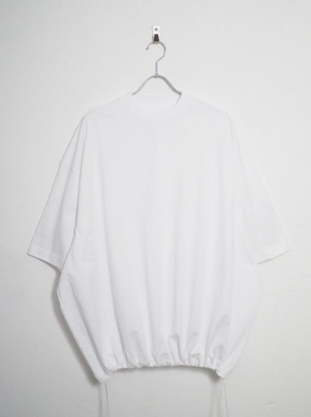 <img class='new_mark_img1' src='https://img.shop-pro.jp/img/new/icons14.gif' style='border:none;display:inline;margin:0px;padding:0px;width:auto;' />[IS-NESS] BALLOON SHORT SLEEVET-SHIRT -WHITE-