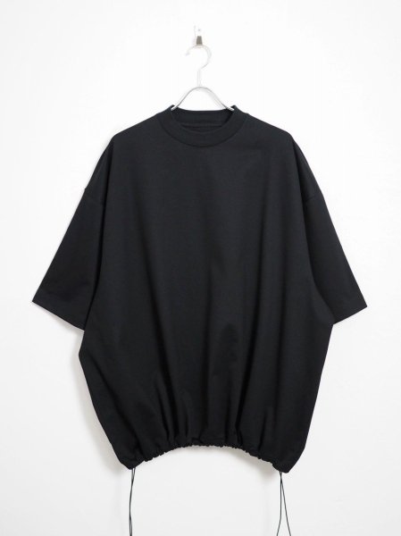 <img class='new_mark_img1' src='https://img.shop-pro.jp/img/new/icons14.gif' style='border:none;display:inline;margin:0px;padding:0px;width:auto;' />[IS-NESS] BALLOON SHORT SLEEVET-SHIRT -BLACK-