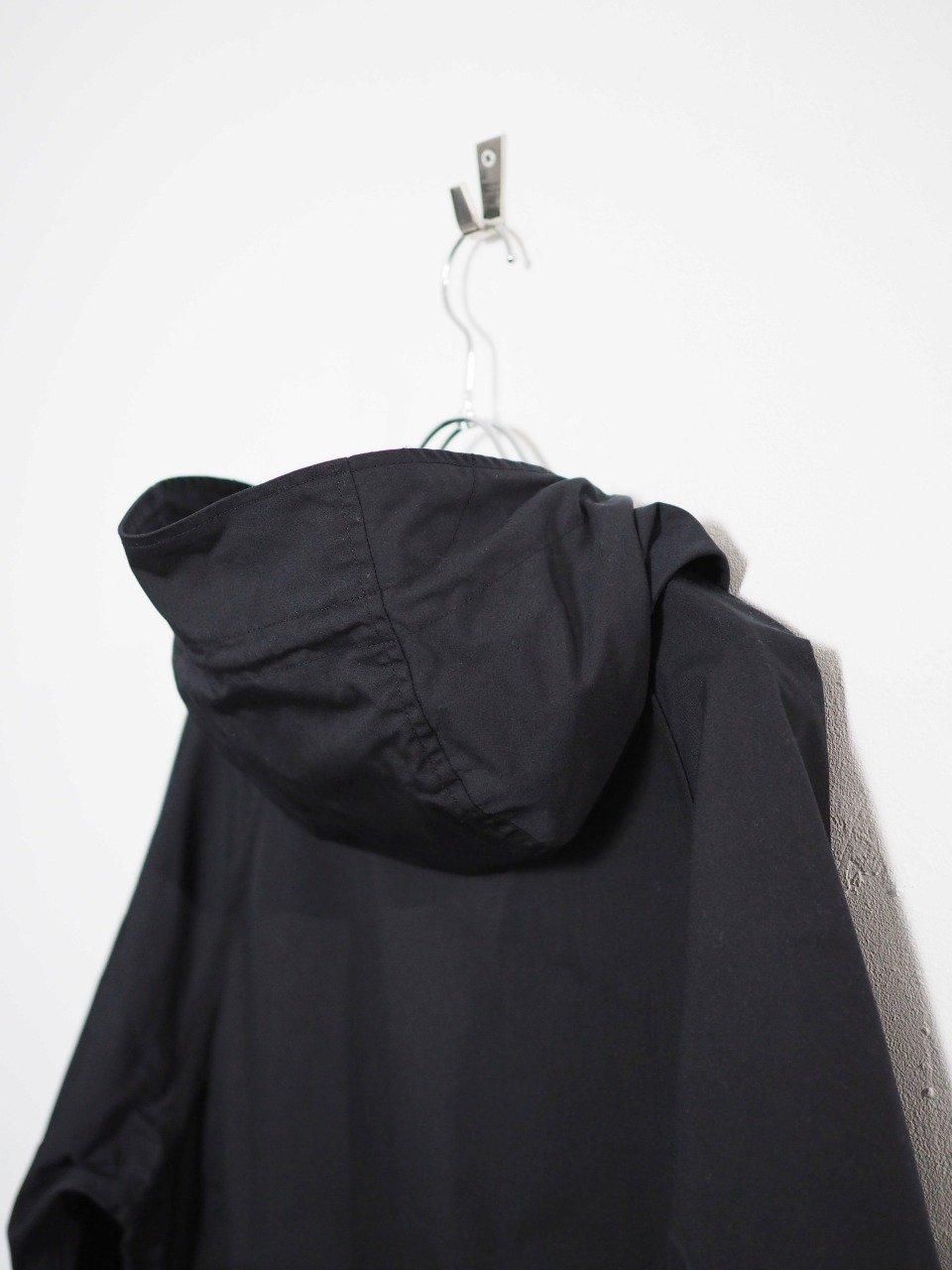 URU NYLON SILK - HOODED ZIP UP BLOUSON