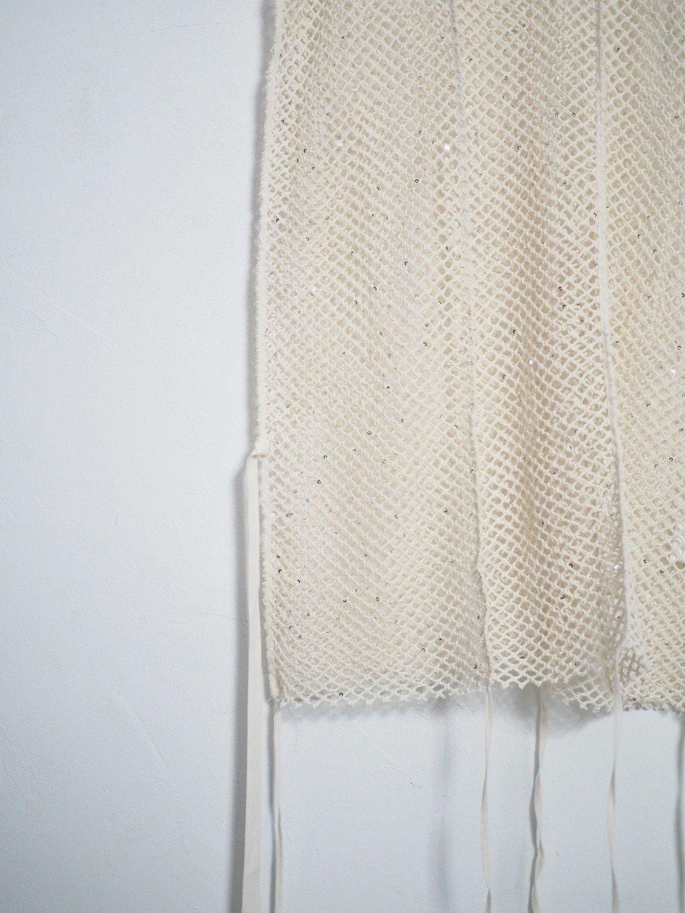 Midorikawa メッシュロンT Midorikawa(ミドリカワ) 23SS Mesh layered drawcord organic