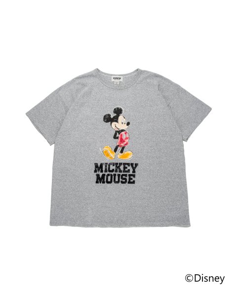 <img class='new_mark_img1' src='https://img.shop-pro.jp/img/new/icons14.gif' style='border:none;display:inline;margin:0px;padding:0px;width:auto;' />[BOWWOW] MICKEY MOUSE 8812 TEE -88/12 M.GRAY-