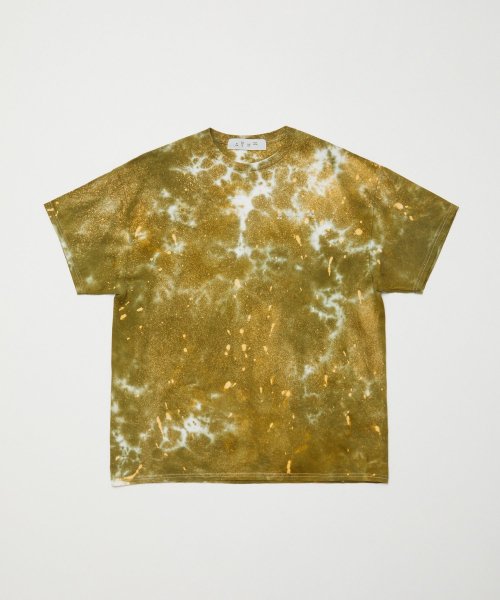 <img class='new_mark_img1' src='https://img.shop-pro.jp/img/new/icons14.gif' style='border:none;display:inline;margin:0px;padding:0px;width:auto;' />[BAL] LOGO TIE DYE TE -OLIVE-