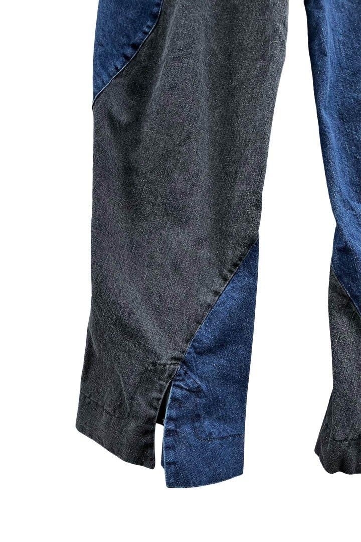 KOZABURO DEXTER PANTS DENIM -BLACK/INDIGO-
