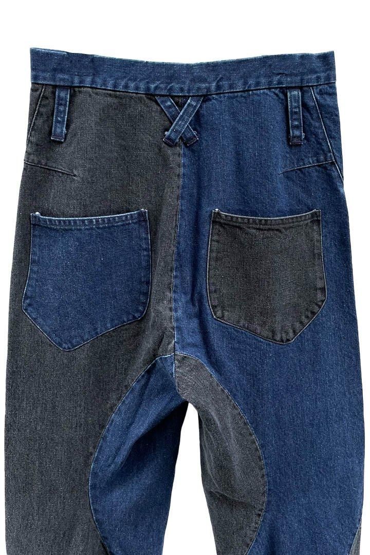 KOZABURO DEXTER PANTS DENIM -BLACK/INDIGO- KOZABURO DEXTER PANTS DENIM -BLACK/INDIGO-