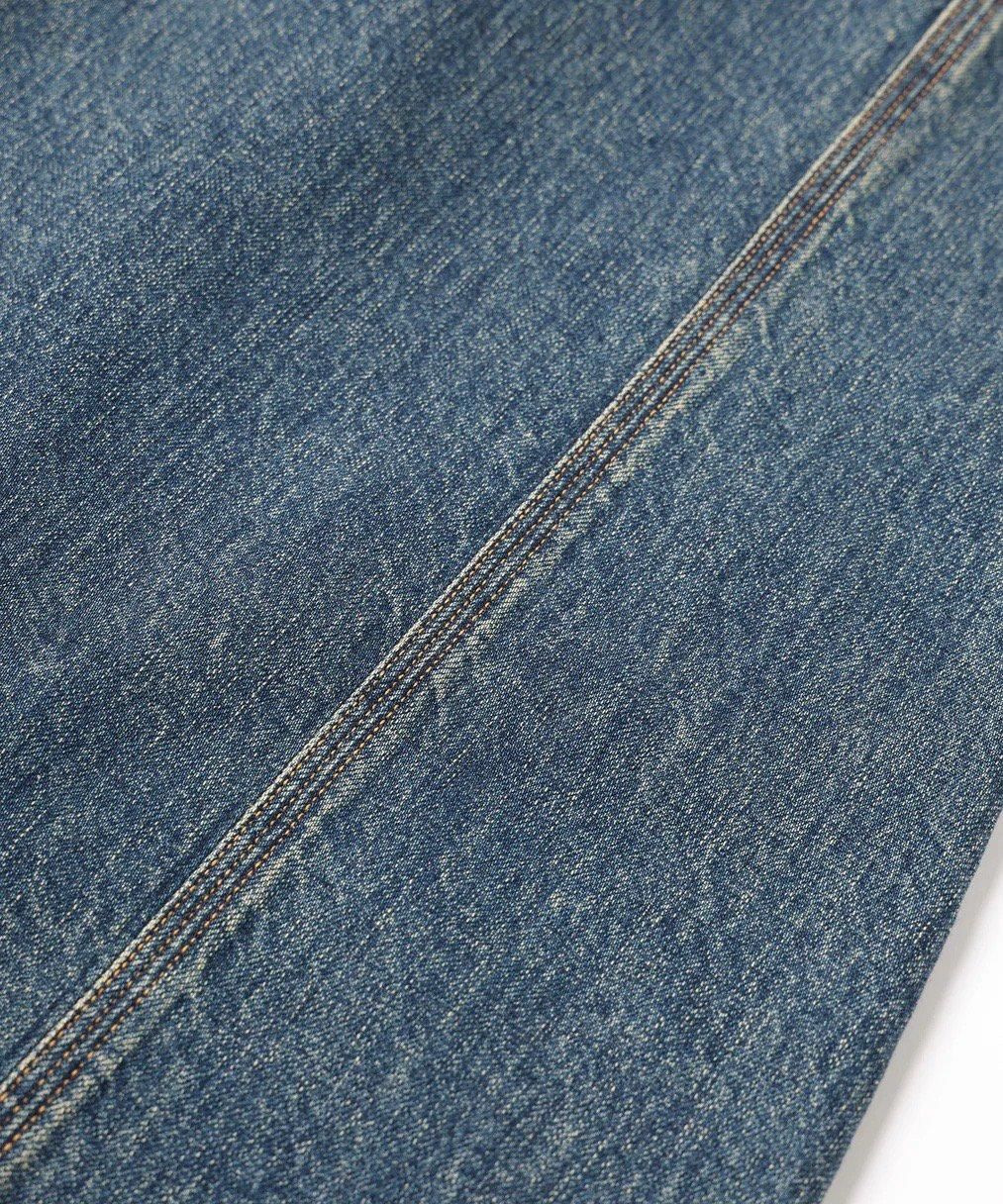 JIEDA] USED 3D WORK DENIM -INDIGO-
