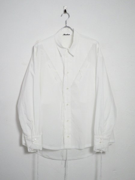 <img class='new_mark_img1' src='https://img.shop-pro.jp/img/new/icons14.gif' style='border:none;display:inline;margin:0px;padding:0px;width:auto;' />[MIDORIKAWA] DRESS SHIRT -WHITE-