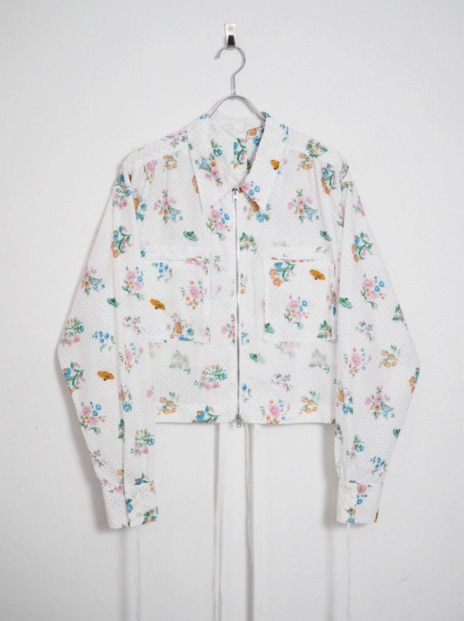 MIDORIKAWA(ミドリカワ) SEPARATE SHIRTS BLOUSON -WHITE-の通販 MIDORIKAWA(ミドリカワ) SEPARATE SHIRTS BLOUSON -WHITE-の通販