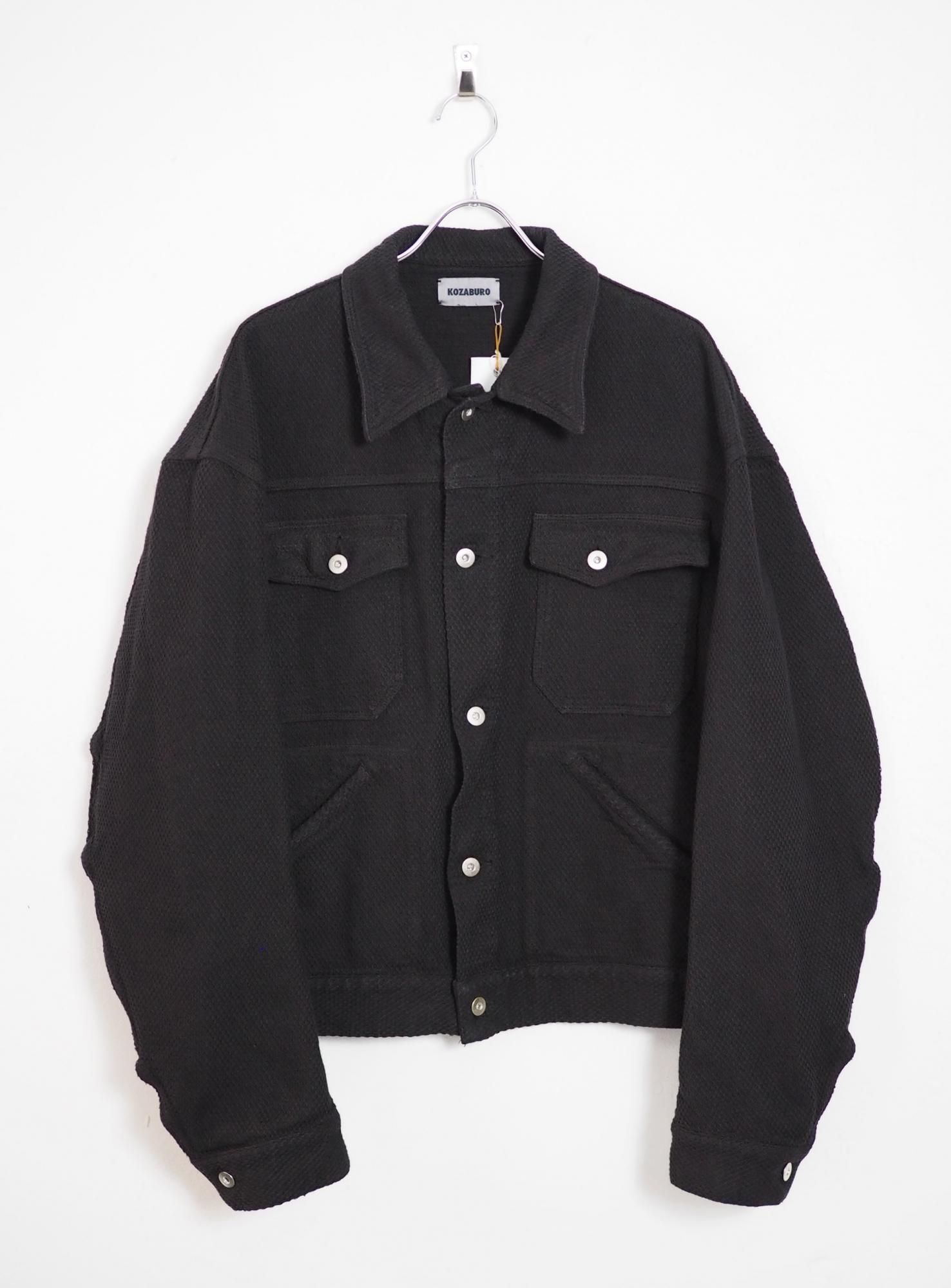 KOZABURO TRUCKER JACKET -BLACK- KOZABURO TRUCKER JACKET -BLACK-