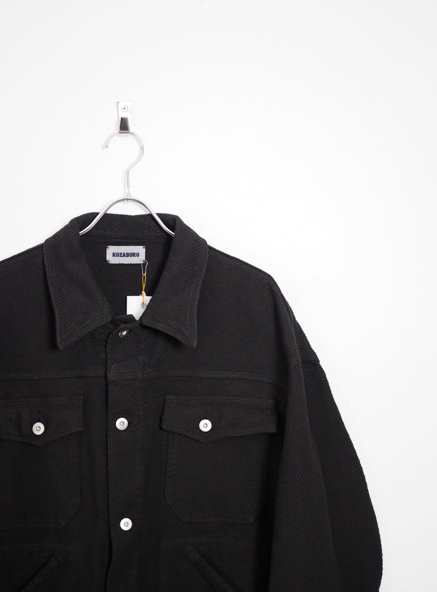 KOZABURO TRUCKER JACKET -BLACK- KOZABURO TRUCKER JACKET -BLACK-