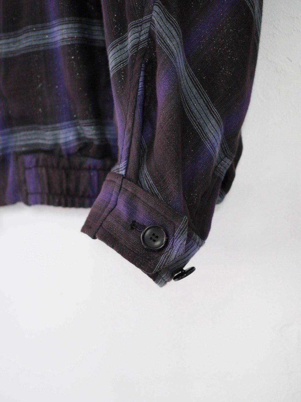 THE JEAN PIERRE(ジャンピエール)GLITTER PLAID HARRINGTON