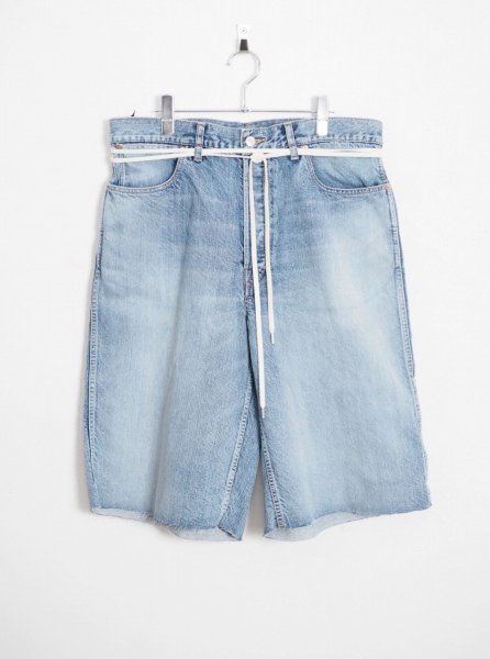 [PHEBUS] WASHI DENIM SHORTS -ICE BLUE-<img class='new_mark_img2' src='https://img.shop-pro.jp/img/new/icons14.gif' style='border:none;display:inline;margin:0px;padding:0px;width:auto;' />