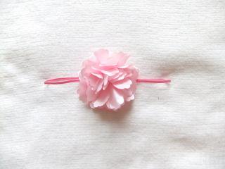 Baby Chiffon Flower Headband Pink