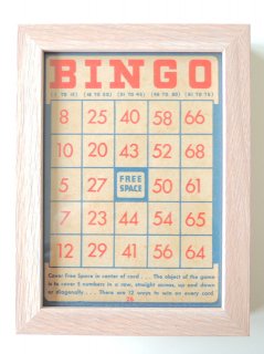 Vintage Bingo Card - 5