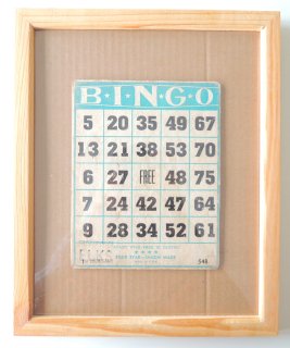 Vintage Bingo Card - 7