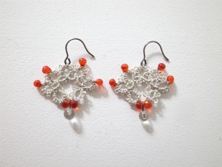 lace pierce earring