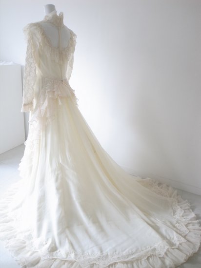 【美品】wedding dress vintage ヴィンテージドレス