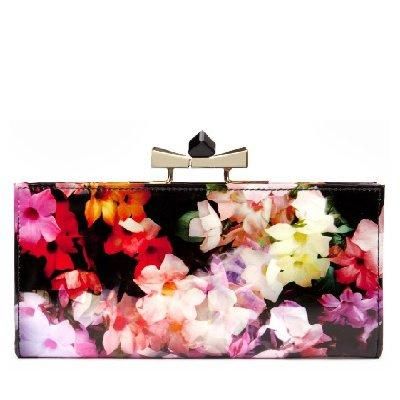 Mollee長財布花柄ブラック テッドベーカー Ted Baker オンライン通販 テッドベーカースタイル