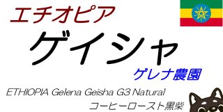 ETHIOPIA Gelena Geisha G3 Natural