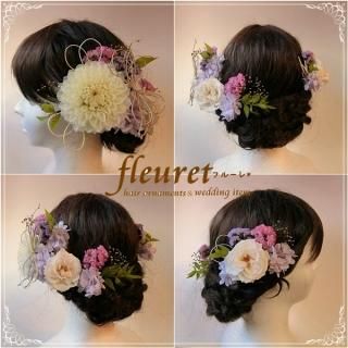 プリザーブドフラワーとは プリザーブドフラワー髪飾りのフルーレ プリザーブドフラワーとは プリザーブドフラワー髪飾りのフルーレ