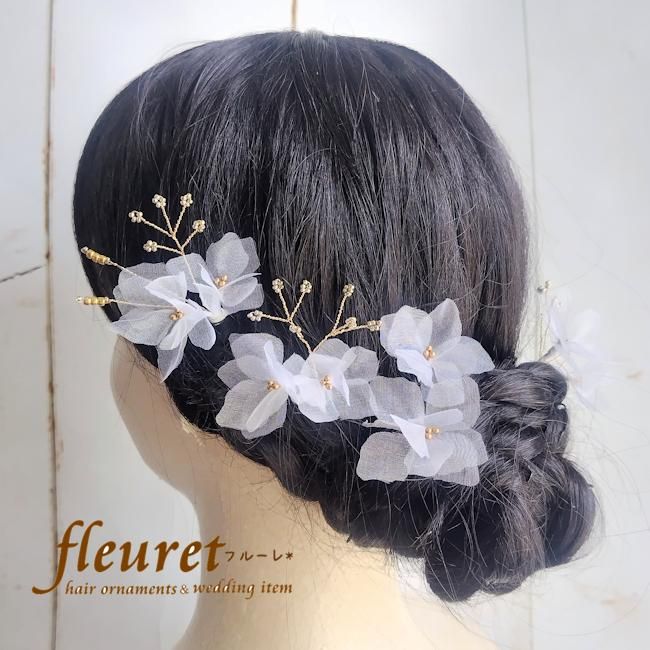 ビオラ＊すみれ風Uピン髪飾り 七五三 結婚式 ウエディング プリザーブドフラワー 9c47fa408e15be43d76f3289d9e75e