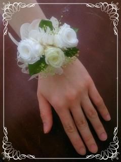 リストドレス　リストブーケ　リストレット　キャンドルリース 結婚式 リストレット リスト ブーケ リスレット ウェディング