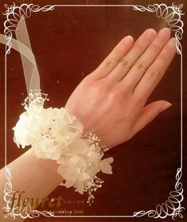 リストドレス　リストブーケ　リストレット　キャンドルリース 結婚式 リストレット リスト ブーケ リスレット ウェディング