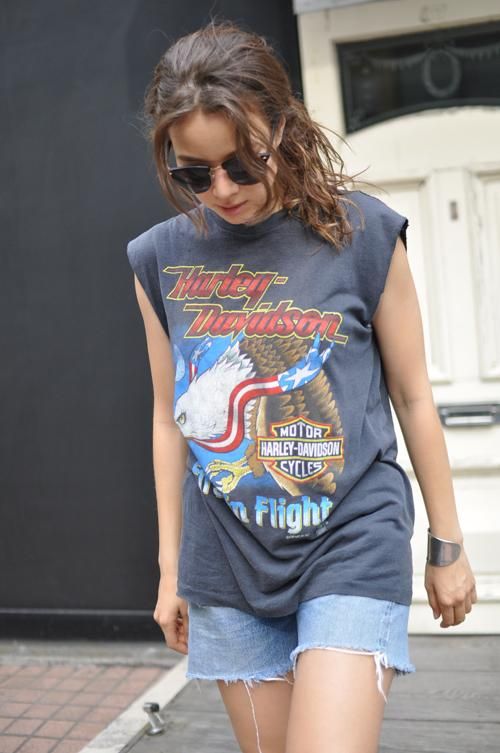 90s Harley-Davidson(ハーレーダビットソン)Tシャツ - Lubb ...